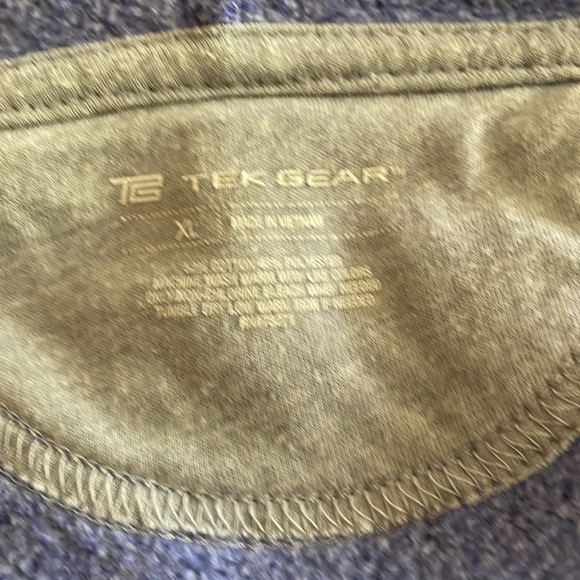 2 Tek Gear Women’s Front Zip Hoodies Sz XL Light Blue and Navy Blue - Picture 11 of 16